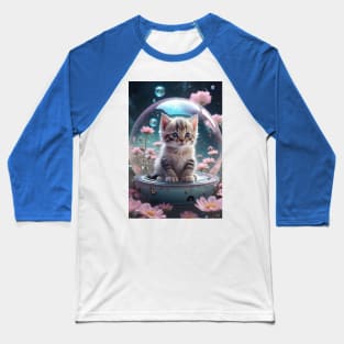 Cosmic Kitty Baseball T-Shirt